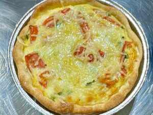 Quiche Caprese