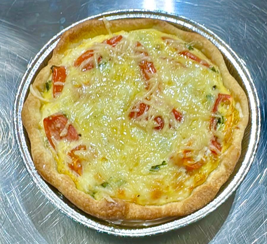 Quiche Caprese