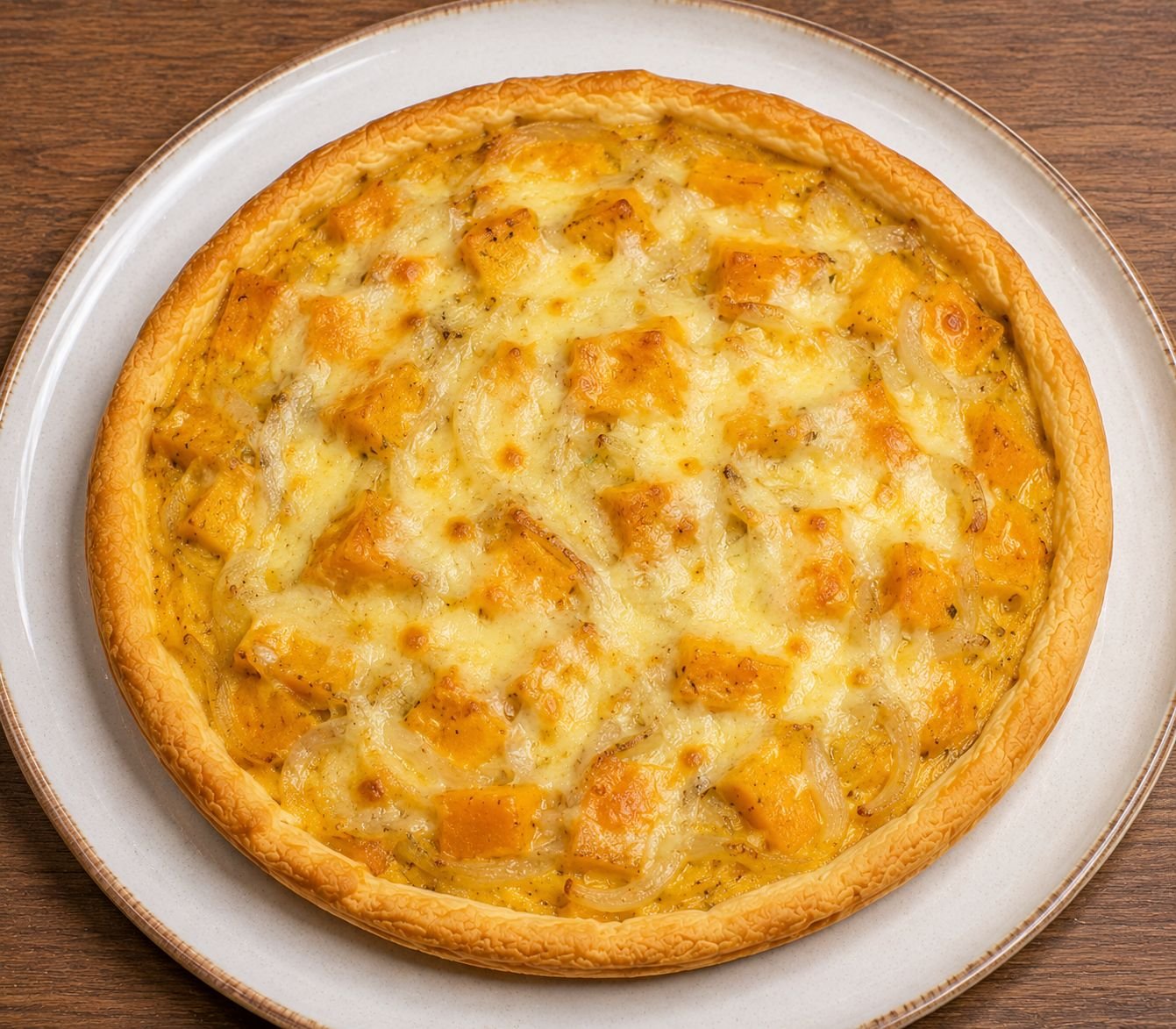 Quiche Calabaza, Cebolla y Queso