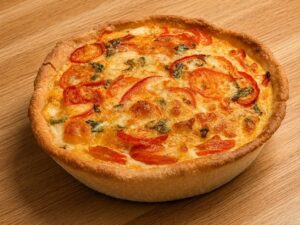 Quiche Caprese